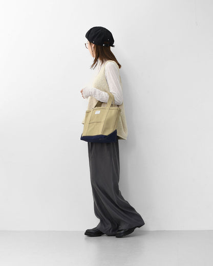 ORCIVAL[オーチバル・オーシバル] CANVAS TOTE BAG SMALL-BY COLOR- [OR-H0285KWC-B] キャンバストートバッグ スモール [2025AW]
