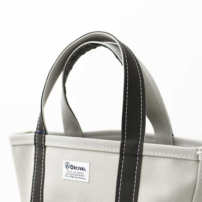 ORCIVAL[オーチバル・オーシバル] CANVAS TOTE BAG SMALL-BY COLOR- [OR-H0285KWC-B] キャンバストートバッグ スモール [2025AW]