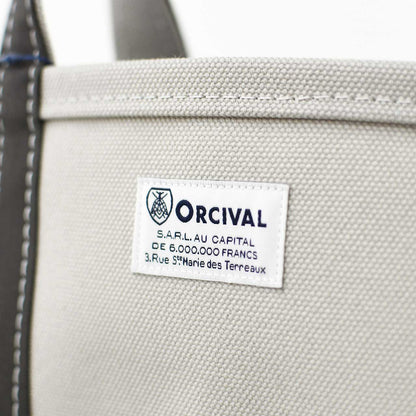 ORCIVAL[オーチバル・オーシバル] CANVAS TOTE BAG SMALL-BY COLOR- [OR-H0285KWC-B] キャンバストートバッグ スモール [2025AW]