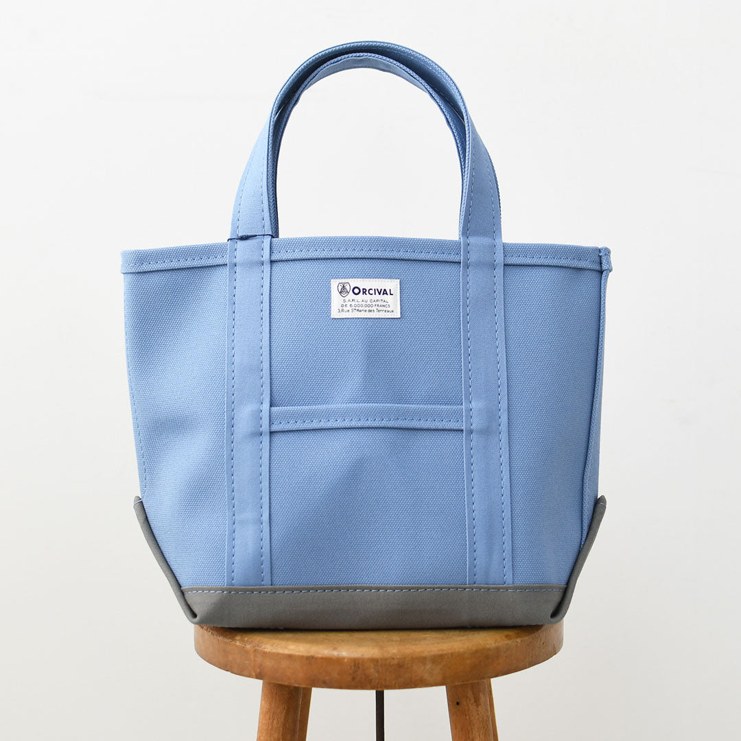 ORCIVAL[オーチバル・オーシバル] CANVAS TOTE BAG SMALL-BY COLOR- [OR-H0285KWC-B] キャンバストートバッグ スモール [2026SS]