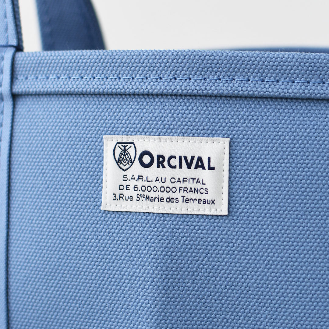 ORCIVAL[オーチバル・オーシバル] CANVAS TOTE BAG SMALL-BY COLOR- [OR-H0285KWC-B] キャンバストートバッグ スモール [2026SS]