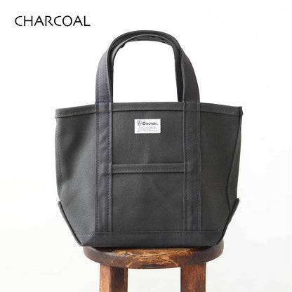 ORCIVAL[オーチバル・オーシバル] CANVAS TOTE BAG SMALL -SOLID- [OR-H0285KWC-S] キャンバストートバッグ スモール ・無地 [2026SS]