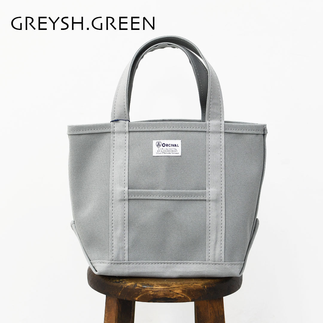 ORCIVAL[オーチバル・オーシバル] CANVAS TOTE BAG SMALL -SOLID- [OR-H0285KWC-S] キャンバストートバッグ スモール ・無地 [2025AW]
