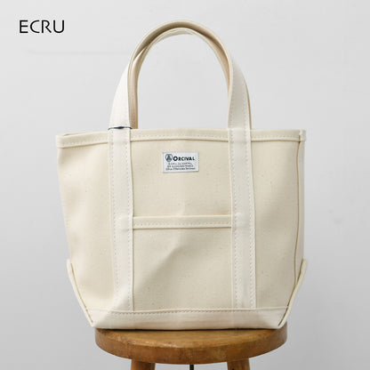 ORCIVAL[オーチバル・オーシバル] CANVAS TOTE BAG SMALL -SOLID- [OR-H0285KWC-S] キャンバストートバッグ スモール ・無地 [2026SS]