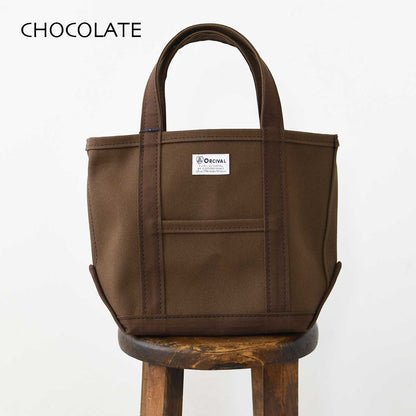 ORCIVAL[オーチバル・オーシバル] CANVAS TOTE BAG SMALL -SOLID- [OR-H0285KWC-S] キャンバストートバッグ スモール ・無地 [2026AW]