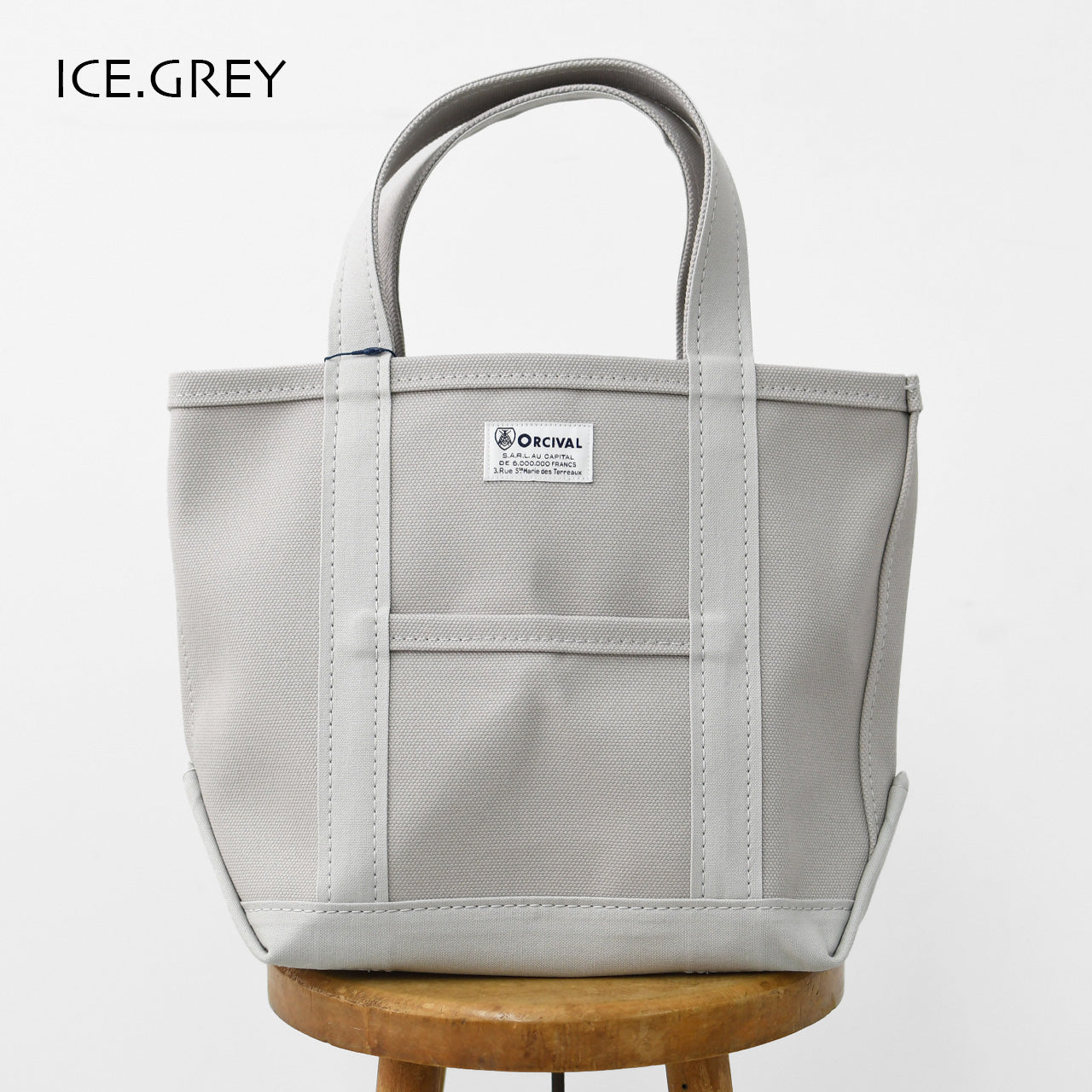 ORCIVAL[オーチバル・オーシバル] CANVAS TOTE BAG SMALL -SOLID- [OR-H0285KWC-S] キャンバストートバッグ スモール ・無地 [2026SS]