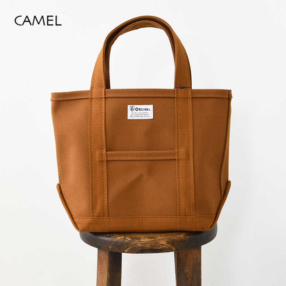 ORCIVAL[オーチバル・オーシバル] CANVAS TOTE BAG SMALL -SOLID- [OR-H0285KWC-S] キャンバストートバッグ スモール ・無地 [2026AW]