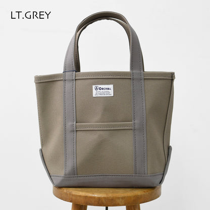ORCIVAL[オーチバル・オーシバル] CANVAS TOTE BAG SMALL -SOLID- [OR-H0285KWC-S] キャンバストートバッグ スモール ・無地 [2026SS]