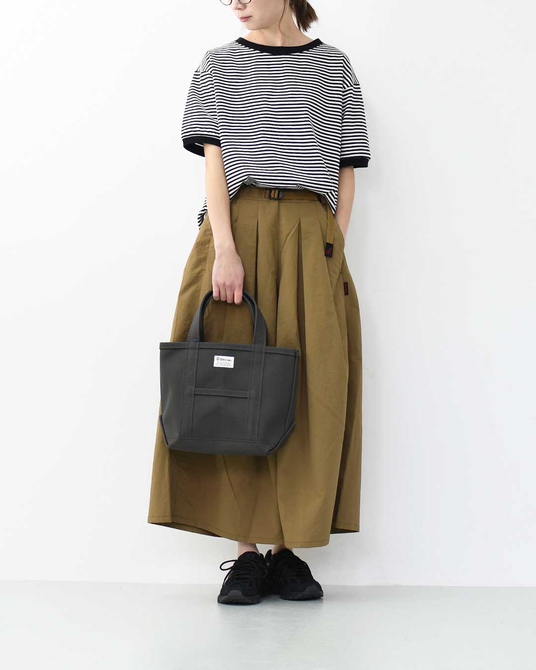 ORCIVAL[オーチバル・オーシバル] CANVAS TOTE BAG SMALL -SOLID- [OR-H0285KWC-S] キャンバストートバッグ スモール ・無地 [2026AW]