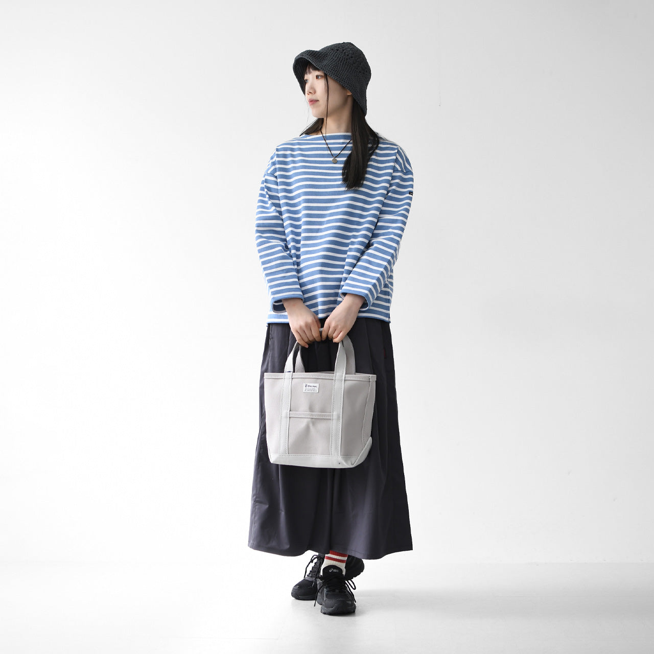ORCIVAL[オーチバル・オーシバル] CANVAS TOTE BAG SMALL -SOLID- [OR-H0285KWC-S] キャンバストートバッグ スモール ・無地 [2026SS]