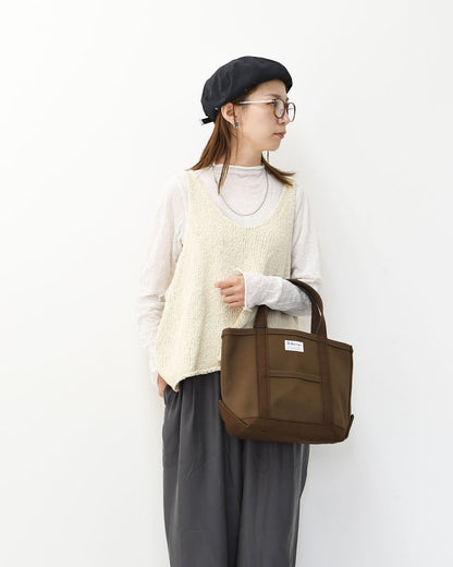 ORCIVAL[オーチバル・オーシバル] CANVAS TOTE BAG SMALL -SOLID- [OR-H0285KWC-S] キャンバストートバッグ スモール ・無地 [2025AW]