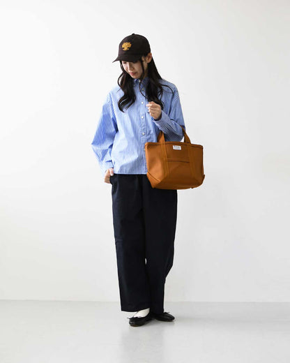 ORCIVAL[オーチバル・オーシバル] CANVAS TOTE BAG SMALL -SOLID- [OR-H0285KWC-S] キャンバストートバッグ スモール ・無地 [2026AW]