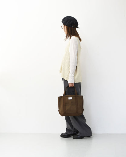 ORCIVAL[オーチバル・オーシバル] CANVAS TOTE BAG SMALL -SOLID- [OR-H0285KWC-S] キャンバストートバッグ スモール ・無地 [2025AW]