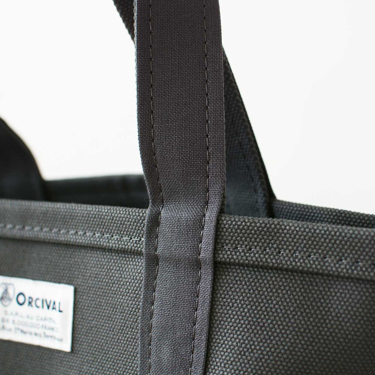 ORCIVAL[オーチバル・オーシバル] CANVAS TOTE BAG SMALL -SOLID- [OR-H0285KWC-S] キャンバストートバッグ スモール ・無地 [2026SS]