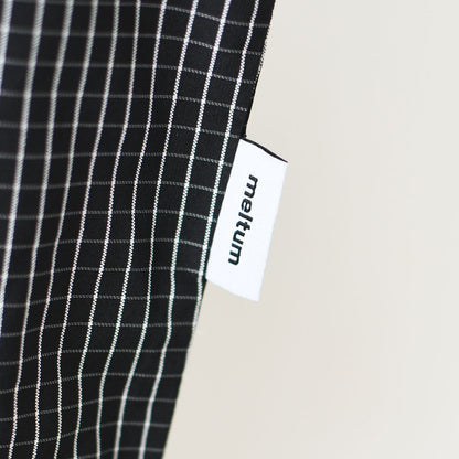 meltum [メルタム] GRAPH CHECK TECH SHIRTS S/S [MTM-SH-0366-26-B] グラフチェックテックシャツ・アクションプリーツ袖・速乾性・軽量・ポリエステル製・半袖・ショートスリーブ・MEN'S / LADY'S [2026SS]