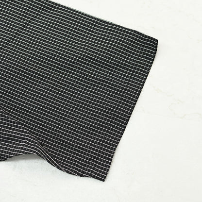 meltum [メルタム] GRAPH CHECK TECH SHIRTS S/S [MTM-SH-0366-26-B] グラフチェックテックシャツ・アクションプリーツ袖・速乾性・軽量・ポリエステル製・半袖・ショートスリーブ・MEN'S / LADY'S [2026SS]