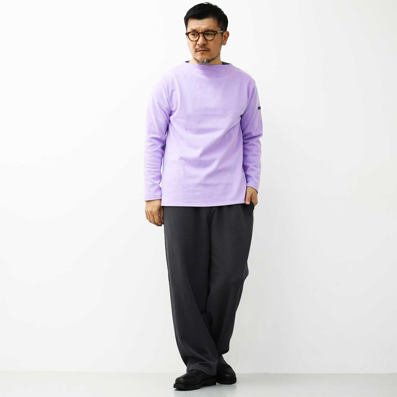 SAINT JAMES  [OUESSANT SOLID - LILAS] [sol-lilas] ウェッソンソリッド・ライラック [2025SS]